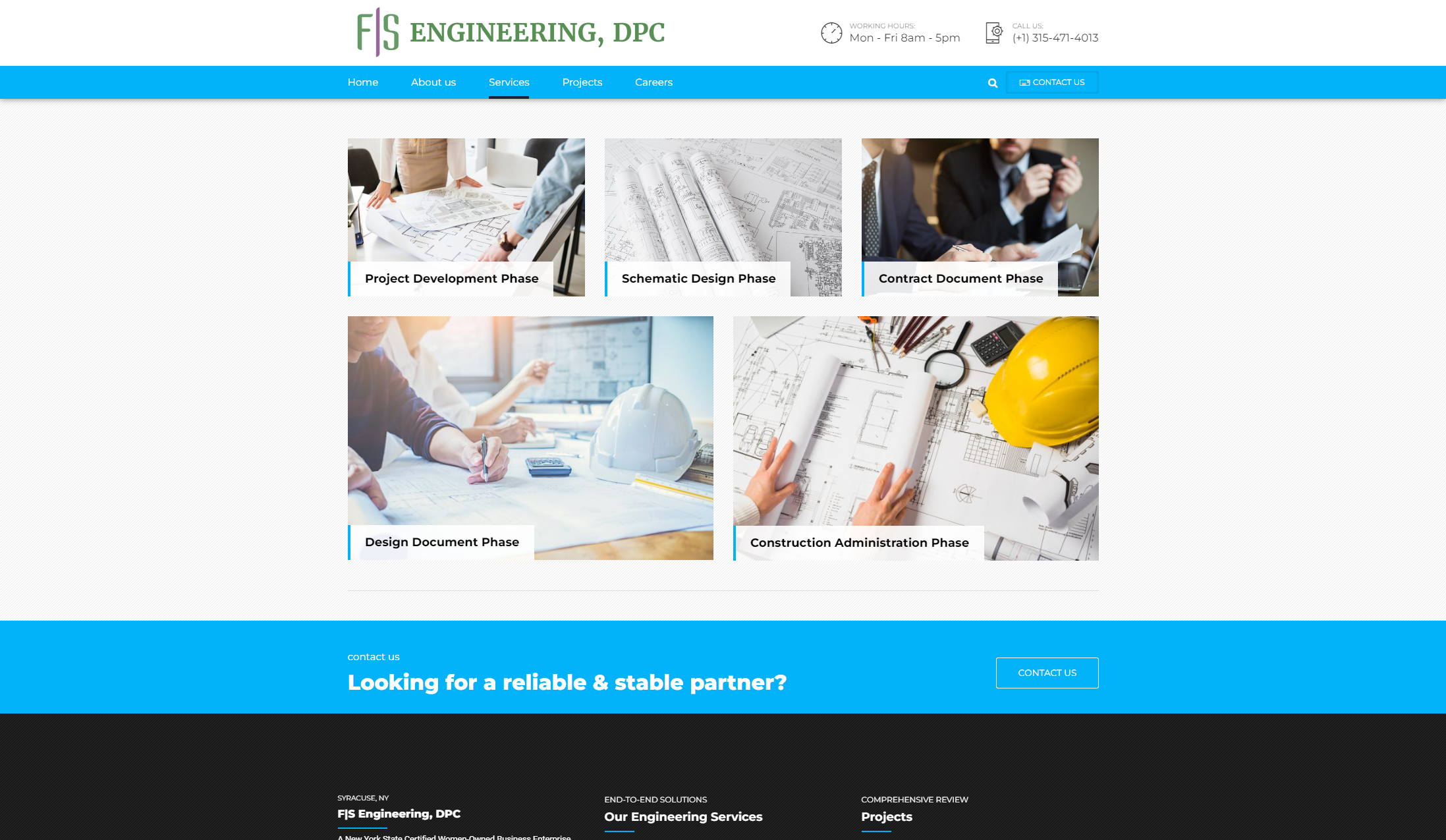 engineering web design