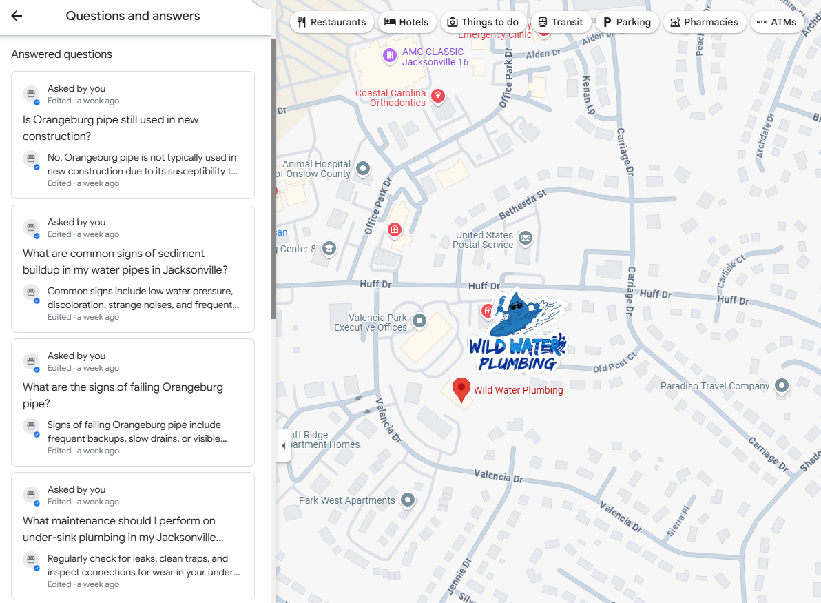 Wild Water Plumbing FAQs