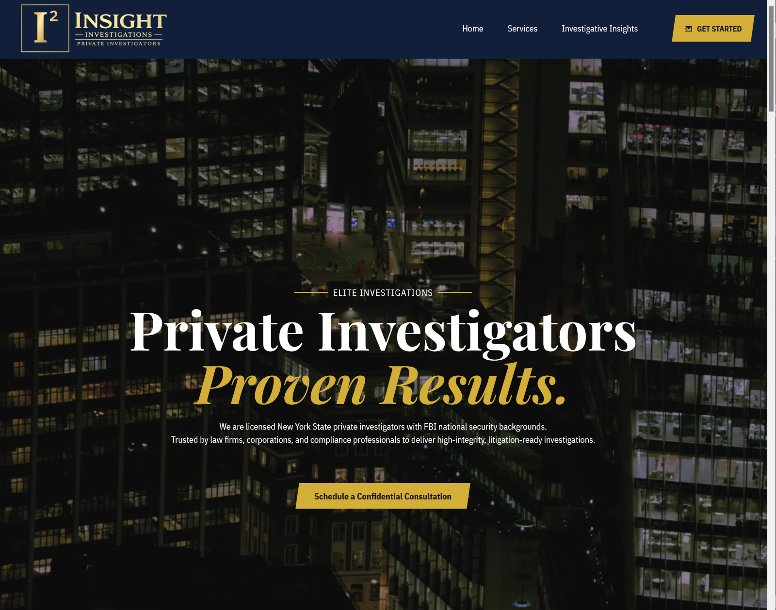Insight Investigations, HILARTECH digital advisory client